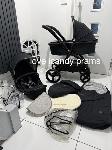Egg just black stroller - 2,