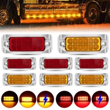 Red amber led side marker - led,