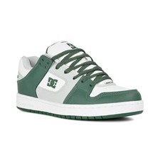 DC Manteca SE Skate Shoes - White/Grey/Green