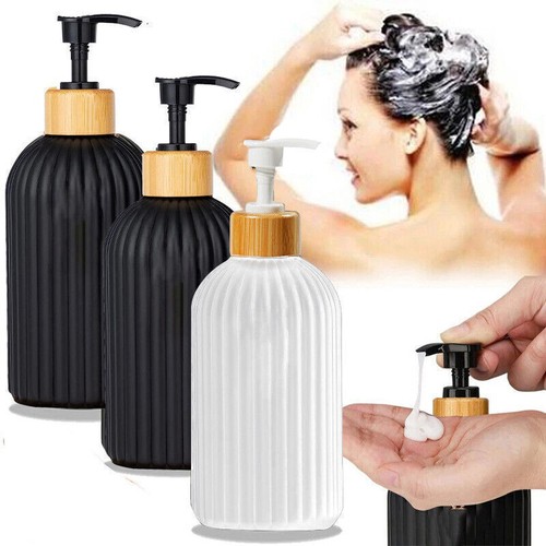 500ml bamboo pump soap - bamboo,