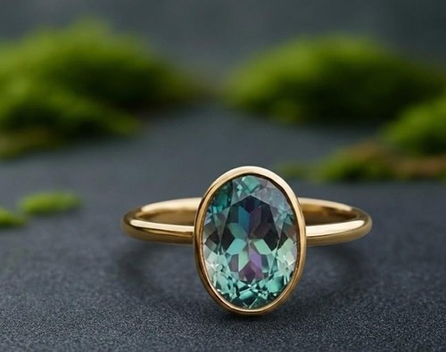 14k yellow gold oval - 14k,