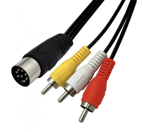 Pin din rca audio - din, cable