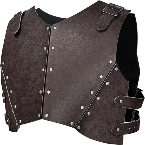 Medieval faux leather - faux, chest