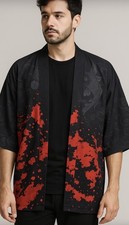 Men Floral Print Japanese