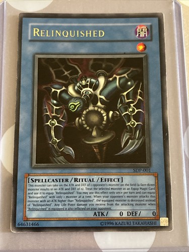 Relinquished sdp 001 - relinquished, starter