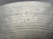 K. ZILDJIAN ISTANBUL 18" Old