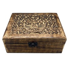 Large Wooden Keepsake Box