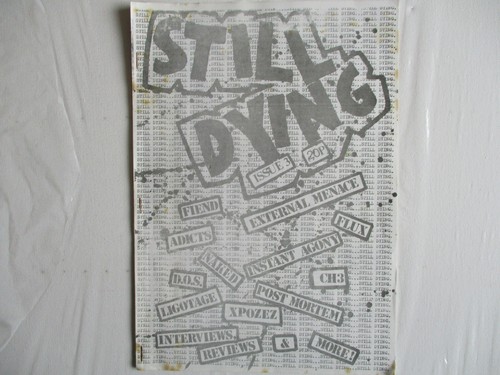 Still dying rare punk fanzine - rare,