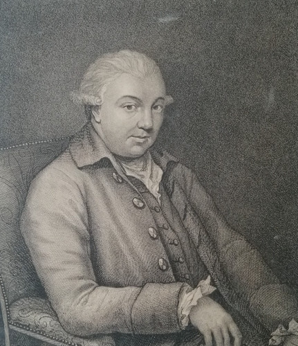Antique engraving thomas - engraving, .