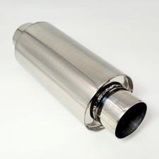 Exhaust Silencer 4" x 2" x 10"