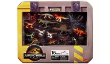 jurassic world rebirth 15 mini dinosaurs brand new boxed