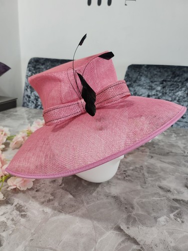 Pink wedding hat from - wedding,