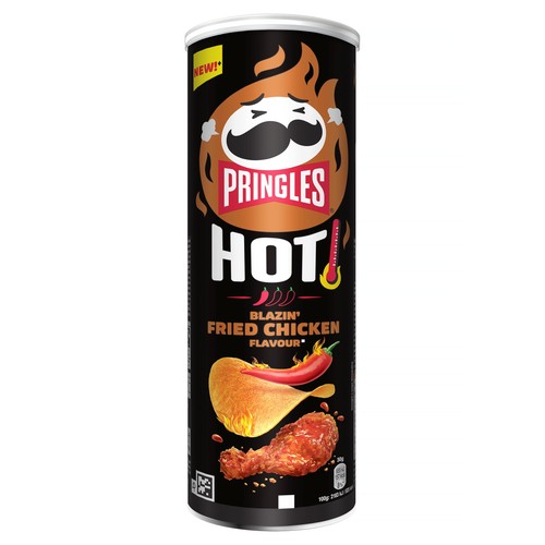 Pringles hot blazin fried - pringles, blazin'