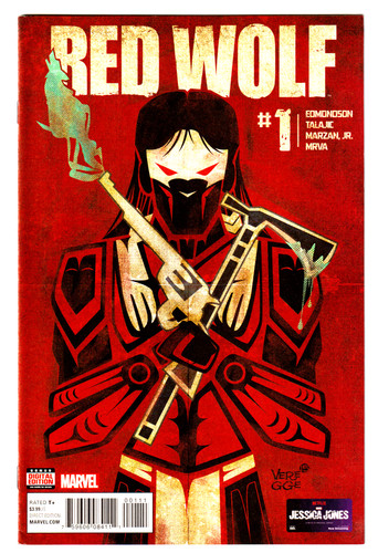 Red wolf marvel comic - #,
