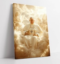 POPE FRANCIS IN HEAVEN -CANVAS