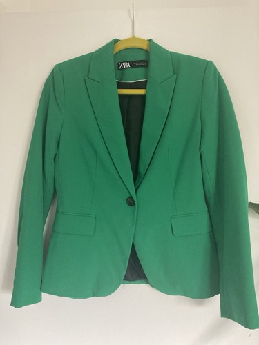 Zara electric green suit - electric,