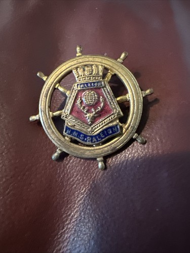 Vintage hms raleigh - vintage, ships