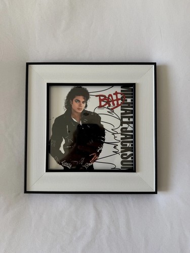 Signed michael jackson bad - signed,