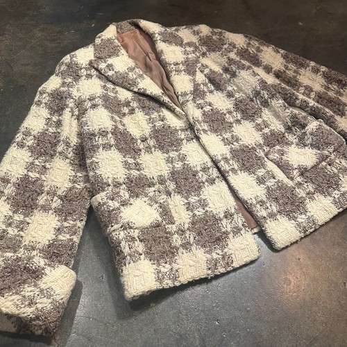 Vintage 1930s 40s plaid - plaid, wool