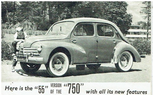 Renault 4cv 750cc saloon - renault,