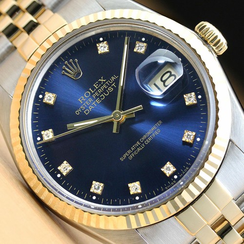 Rolex mens datejust 16013 - mens,