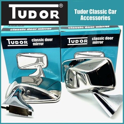 Pair tudor polished stainless - tudor,