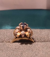 18k solid gold antique
