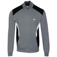 Boss Mens Knitwear Grey Full