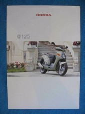 Honda @ 125cc 05/2000 Motorcycle 10 Page Brochure. Part No MC-A 00 11 00.