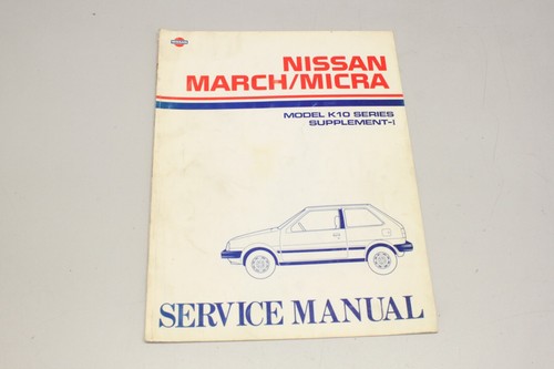 1984 nissan march - nissan,