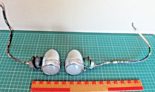 Vintage pair side lights - pair,