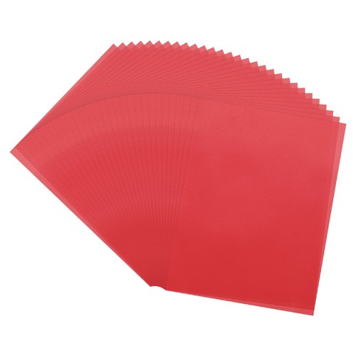 Sheet red colored vellum - 60,