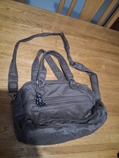 Kipling Brown Fabric Bag With