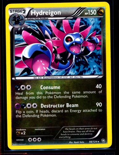 Hydreigon 124 cosmos holo - hydreigon,