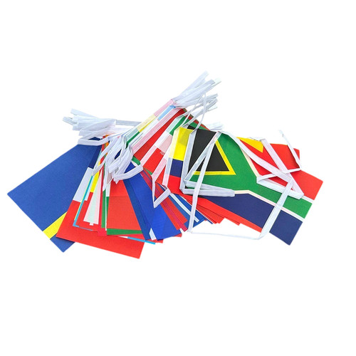 National flag bunting garland - national,