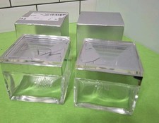 Empty Glass Michael Kors Summer Body Cream Jars. READ DESCRIPTION