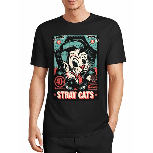 Men vintage rock band - men's,