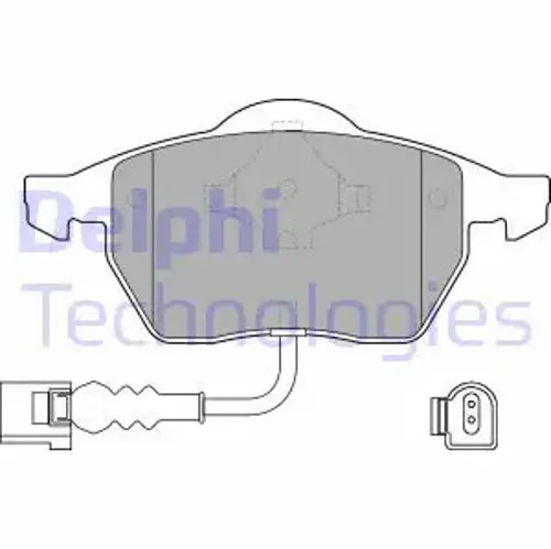 Brake pads low metallic - low-metallic, lp1525