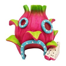 Betta Dragon Fruit House Aquarium Fish Tank Hideaway Ornament