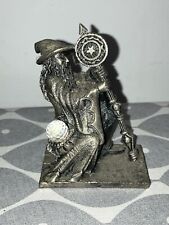 The Magic Staff By Mark Locker 3142 WAPW U.K Metal Statue Figure