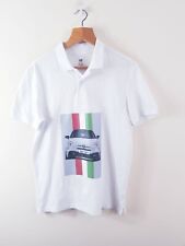 Classic 500 abarth Polo T Shirt Italian Flag Men's Size S 