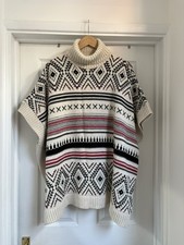 Women's Warehouse Beige Poncho