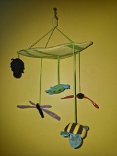 Ikea, Baby, Cute Bugs, Butterfly, Bee, Cot, Crib, Mobile
