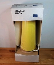 Ikea 365+ Lunta Light Hanging Ceiling Pendant Yellow Lamp 19057 New in Box 