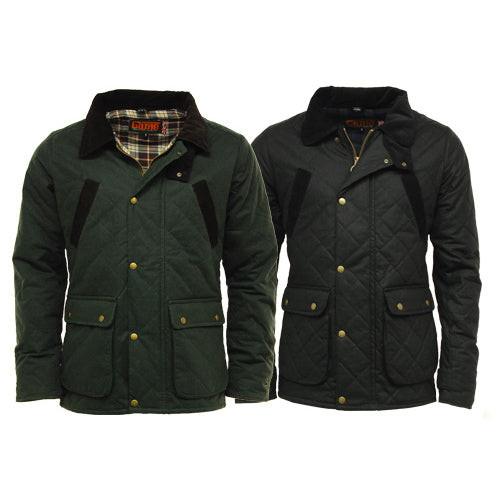 Game oxford quilted wax jacket - oxford,