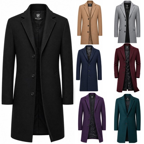 Men single breasted wool - men's,