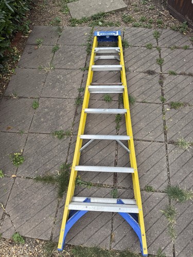 Werner tread fibreglass step - 8,
