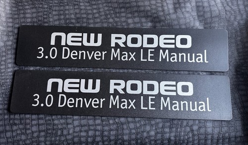 Isuzu rodeo denver max - isuzu,
