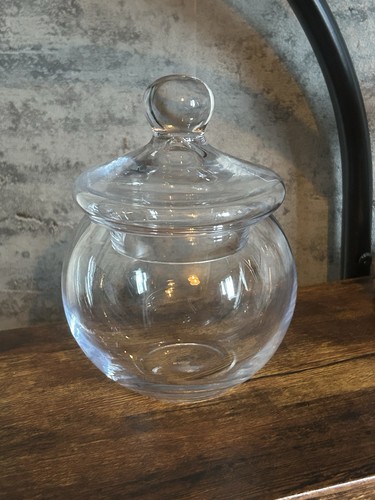Clear glass apothecary candy - apothecary,