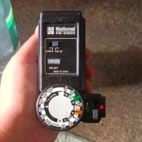 National 2850 flash gun - pe-2850,